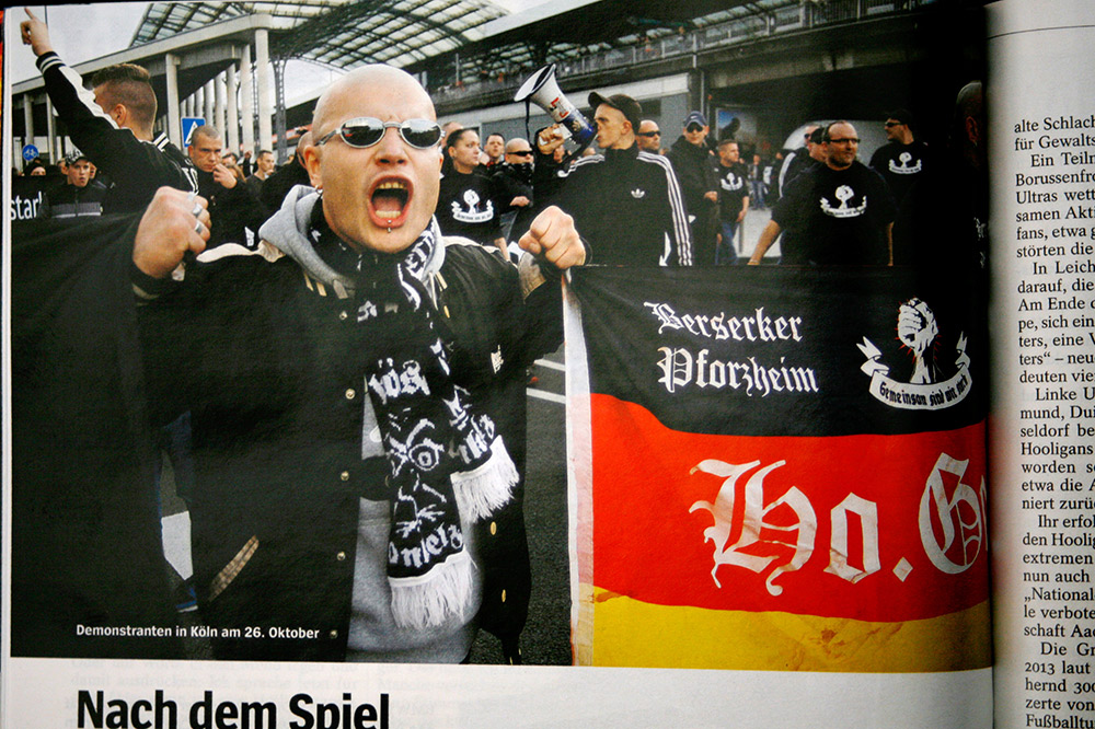 Hooligans Köln 26.10.2014 DER SPIEGEL