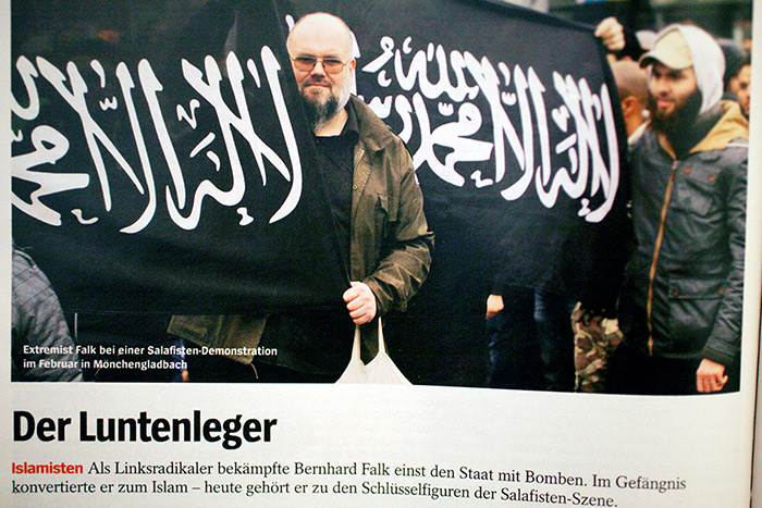 Salafisten-Kundgebung in Mönchengladbach DER SPIEGEL 06.10.2014